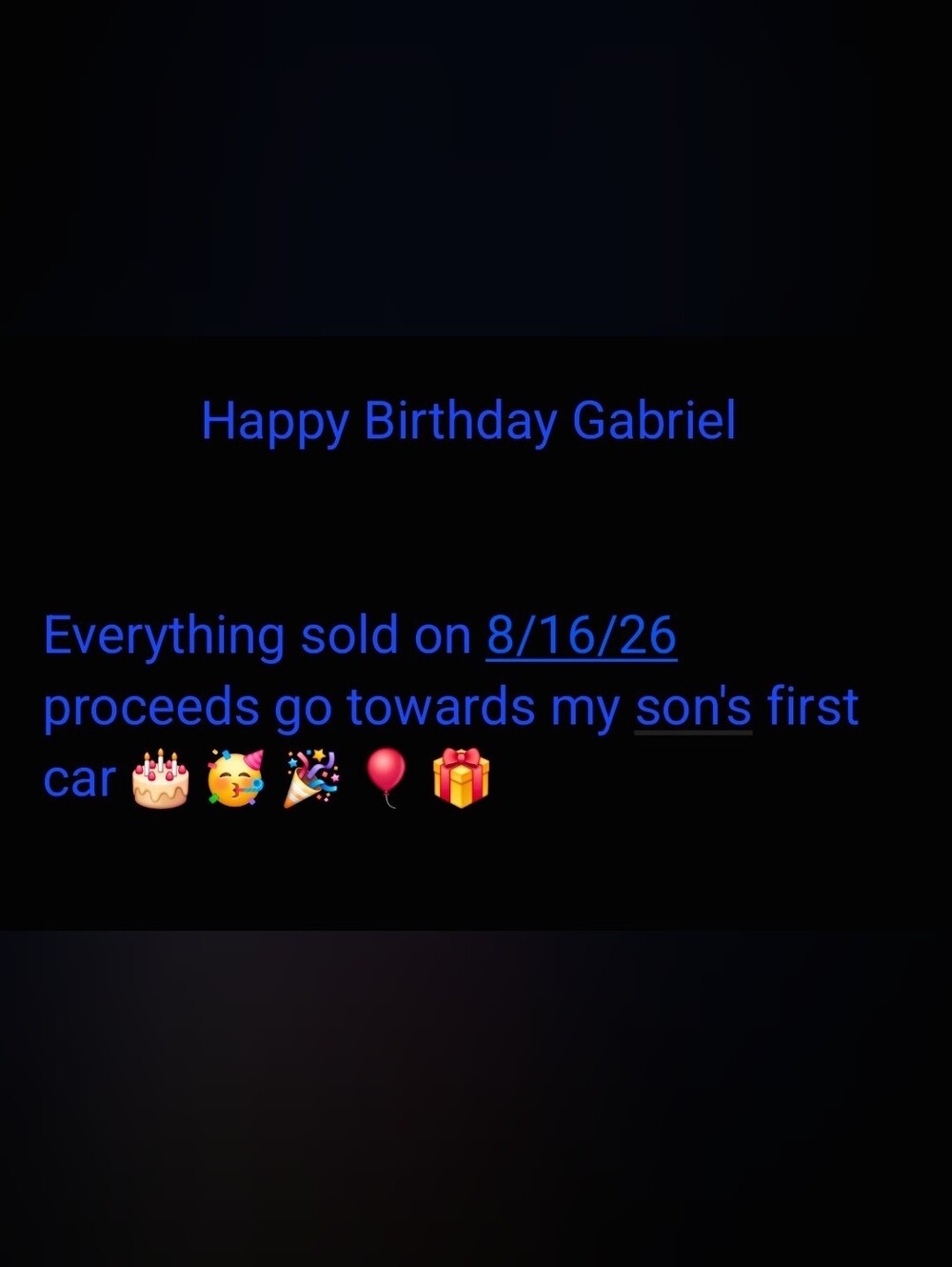 Happy Birthday